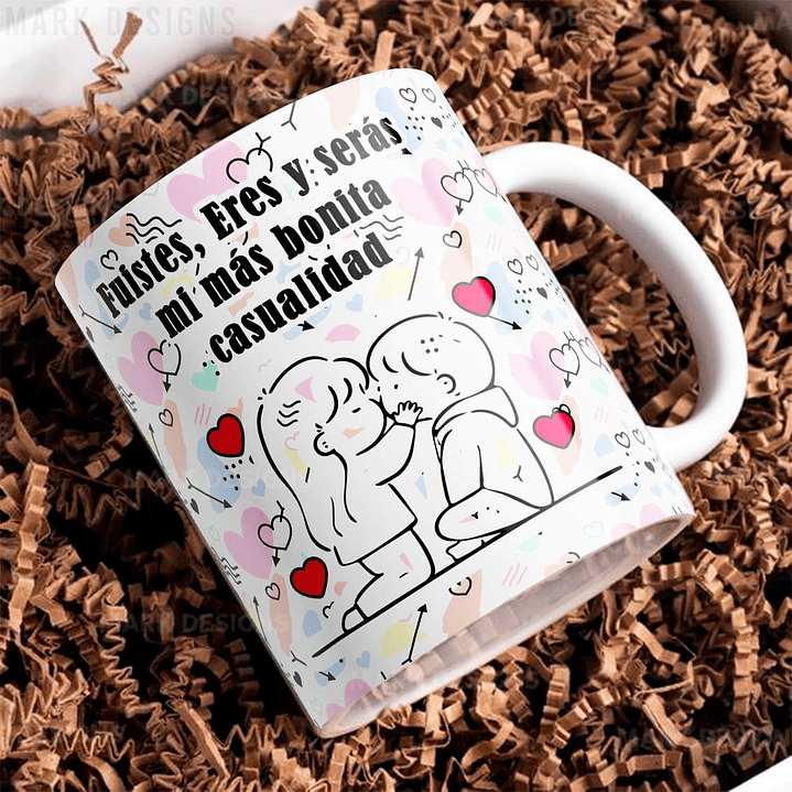 8 Plantillas de Diseño Tazas Frases San Valentín Archivos JPG y Editables PSD 5