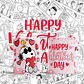 9 Plantillas de Diseño Tazas Snoopy San Valentín Archivos PNG - thumbnail 4
