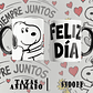 12 Plantillas de Diseño Tazas Snoopy San Valentín Archivos PNG - thumbnail 4