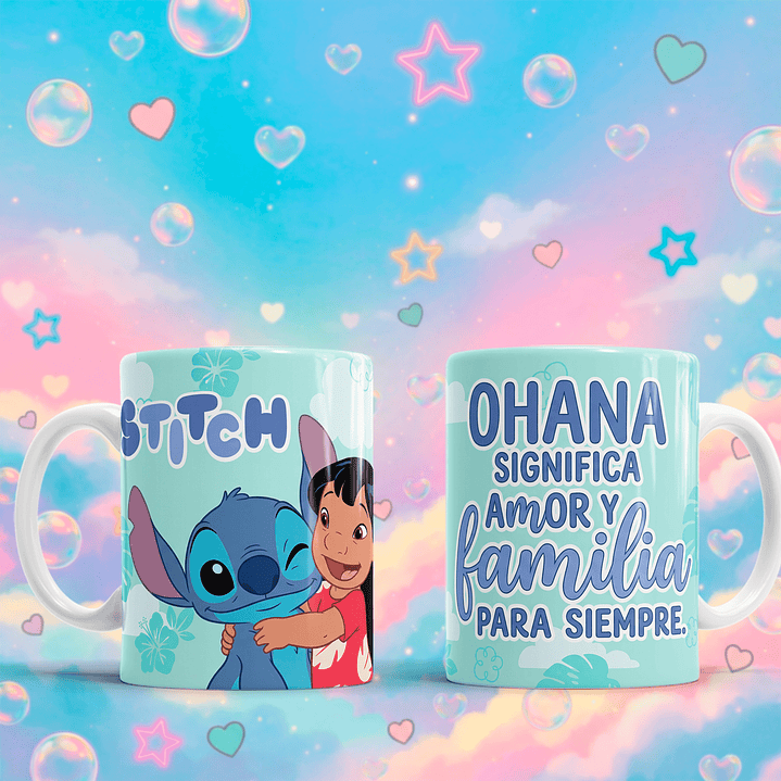 8 Plantillas de Diseño Tazas Stitch San Valentín Archivos PNG 9