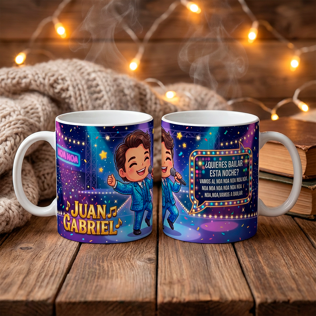 10 Plantillas de Diseño Tazas Cantantes 1.0 Archivos PNG 9