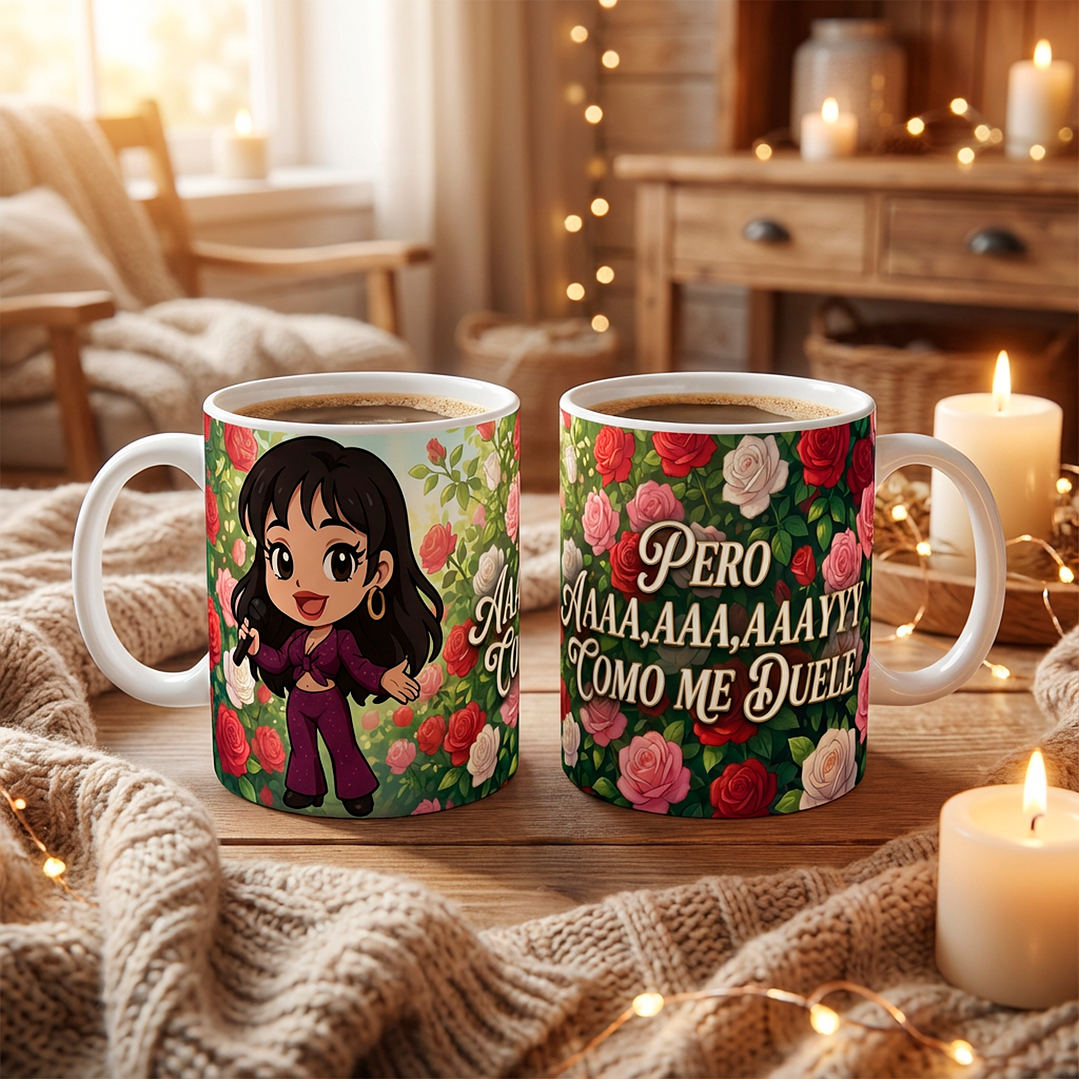 10 Plantillas de Diseño Tazas Cantantes 1.0 Archivos PNG 10