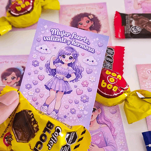 Plantillas de Diseño Tarjetas Multiuso N°2 Día de la Mujer Archivos PNG