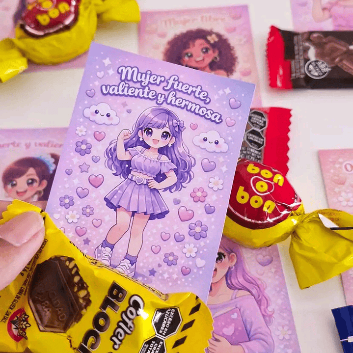 Plantillas de Diseño Tarjetas Multiuso N°2 Día de la Mujer Archivos PNG 1