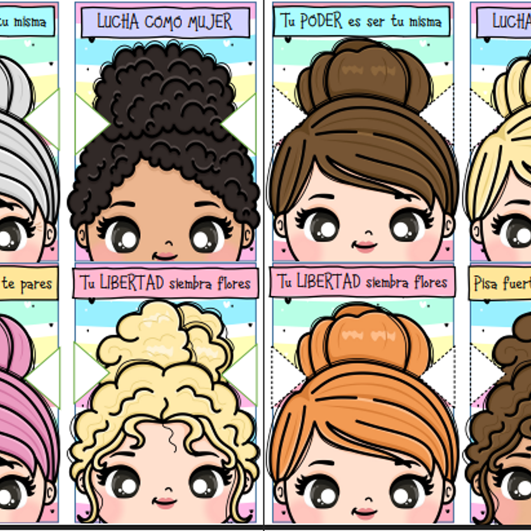 16 Plantillas de Diseño Tarjetas Día de la Mujer Archivos PDF 1