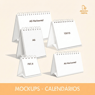 Plantillas de Diseño Mokcups Calendarios Archivos PSD