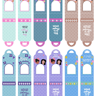 Plantillas de Diseño Holder para Gel Día de la Mujer Archivos PNG