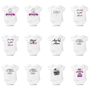 80 Plantillas de Diseño Bodys Bebé Archivos PNG