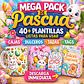 Mega Pack de Pascua – Plantillas para Cajas, Dulceros y Sublimación - Miniatura 1