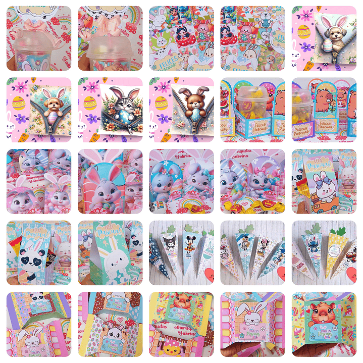 Mega Pack de Pascua – Plantillas para Cajas, Dulceros y Sublimación 10