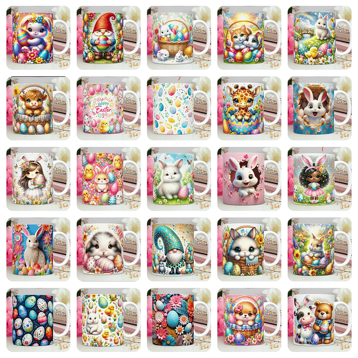 Mega Pack de Pascua – Plantillas para Cajas, Dulceros y Sublimación 11