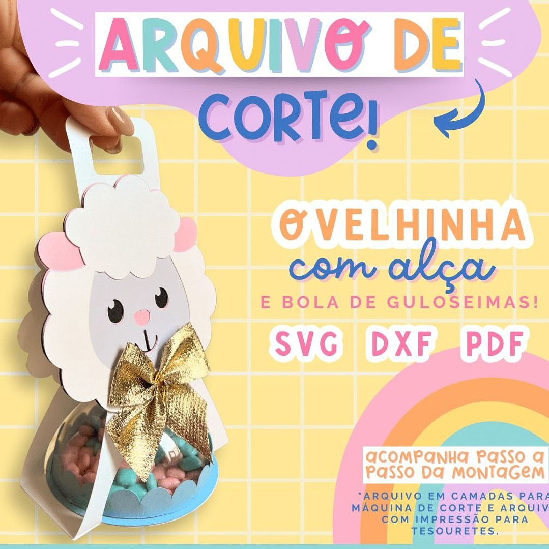 Plantillas de Diseño Archivos de Corte Pascua Archivos PNG PDF Studio3 SVG 5