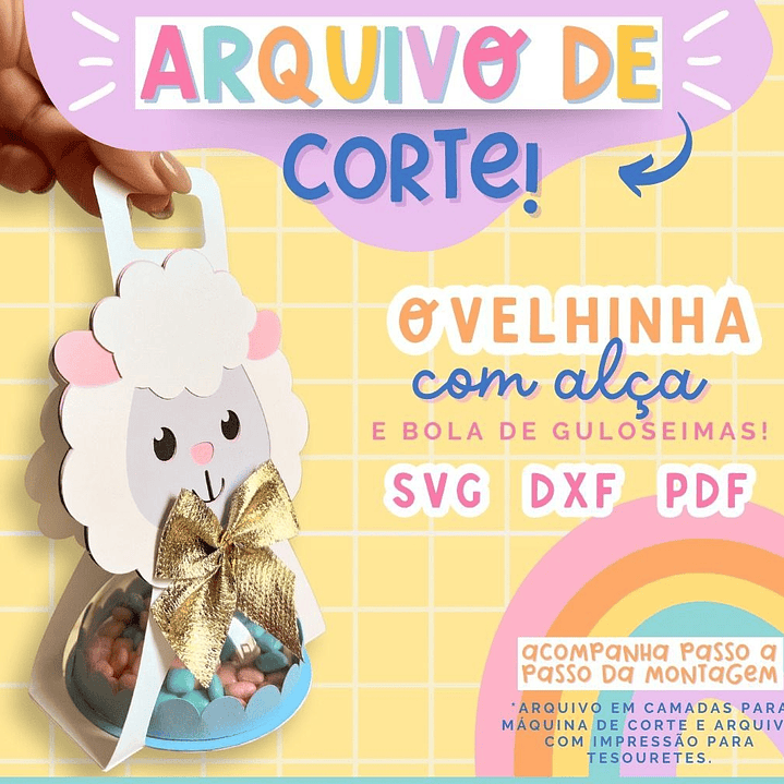 Plantillas de Diseño Archivos de Corte Pascua Archivos PNG PDF Studio3 SVG 5