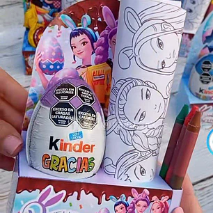 Plantillas de Diseño Cajitas Pascua para Colorear Archivos PDF