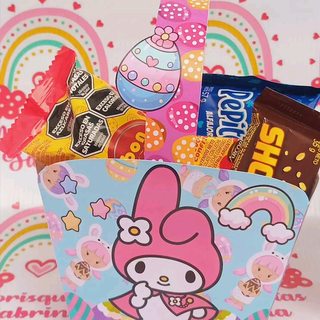 Plantillas de Diseño Canastitas N°2 Pascua Archivos PDF 4