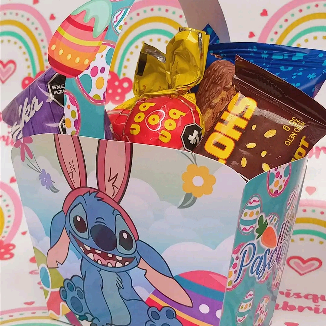 Plantillas de Diseño Canastitas N°2 Pascua Archivos PDF 9