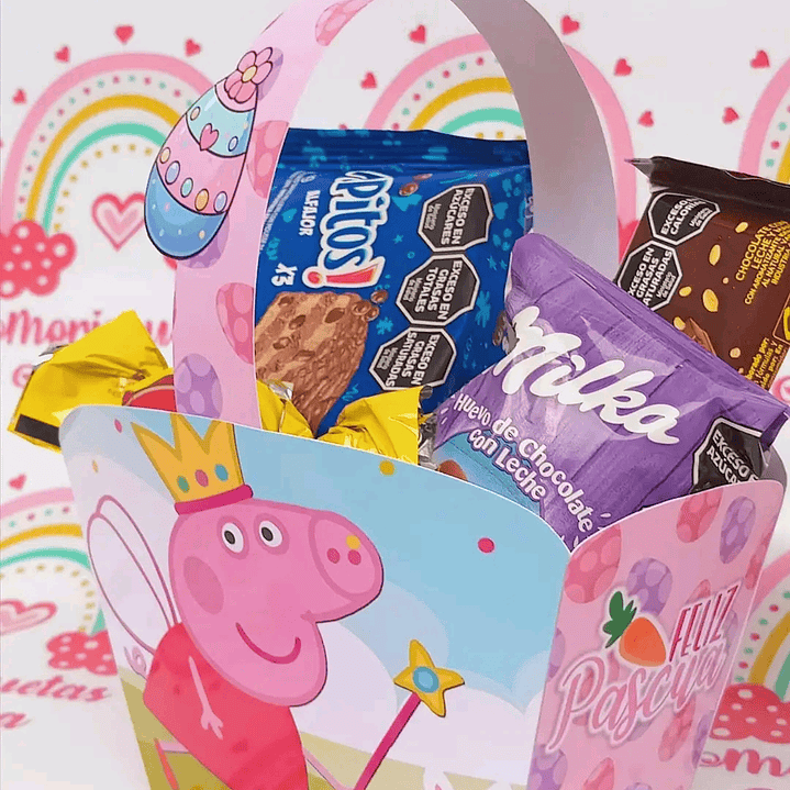 Plantillas de Diseño Canastitas N°2 Pascua Archivos PDF 10