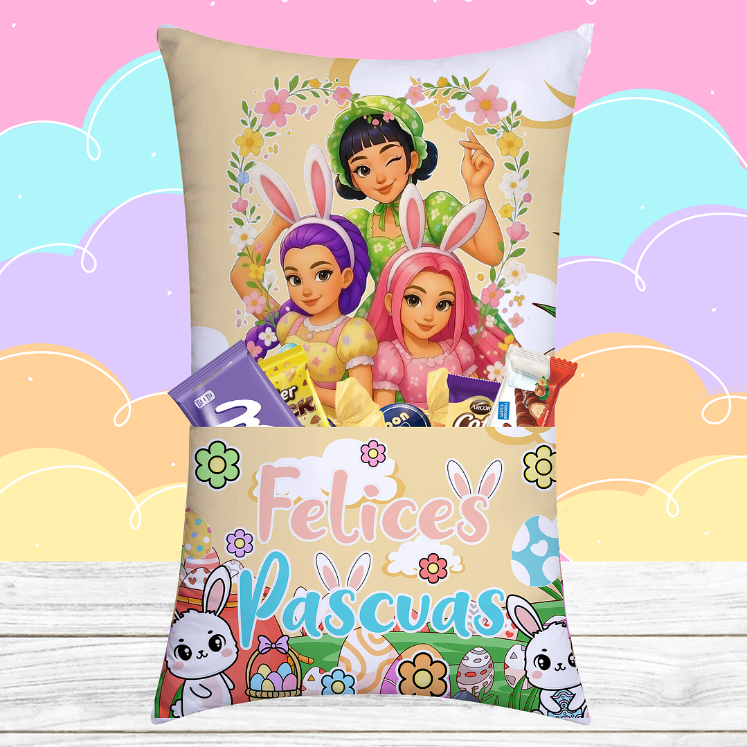 8 Plantillas de Diseño Cojín con Bolsillo Pascua Archivos JPG 3