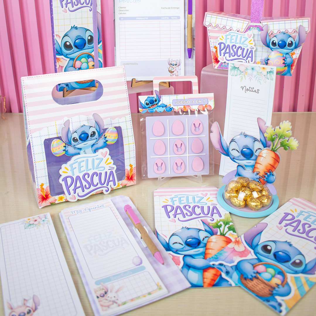 Plantillas de Diseño Colección Stitch Pascua Archivos Studio PDF 1