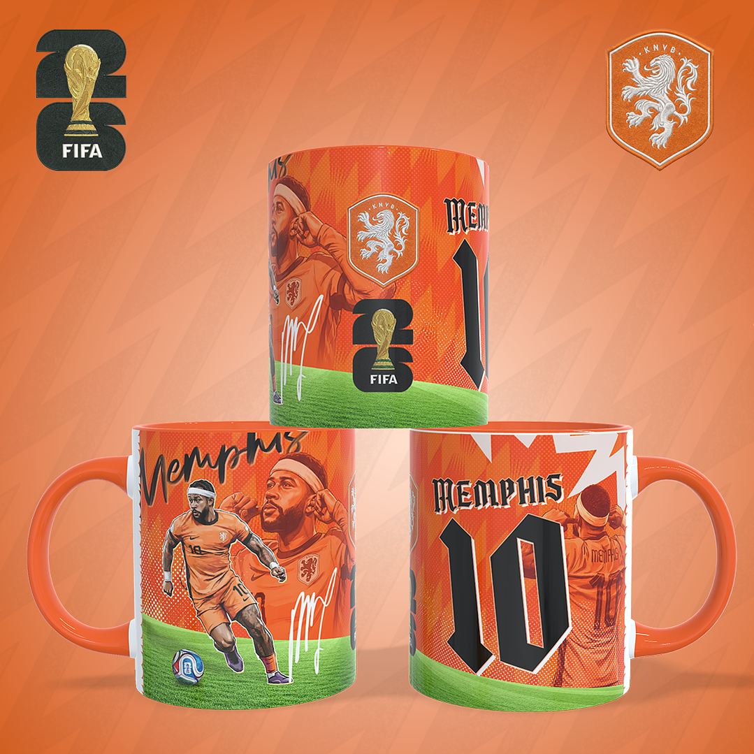 12 Plantillas de Diseño Tazas Copa del Mundo FIFA 2026 Archivos PNG 6