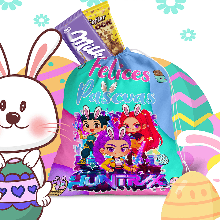 8 Plantillas de Diseño Diseños para Bolsita Pascua Archivos PNG 2