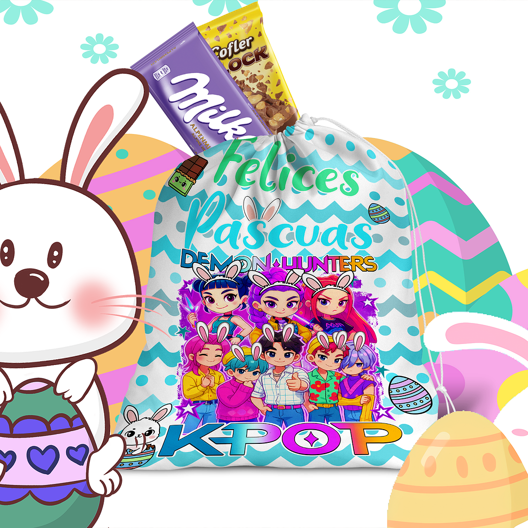 8 Plantillas de Diseño Diseños para Bolsita Pascua Archivos PNG 3