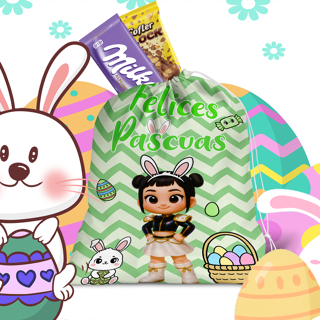 8 Plantillas de Diseño Diseños para Bolsita Pascua Archivos PNG 4