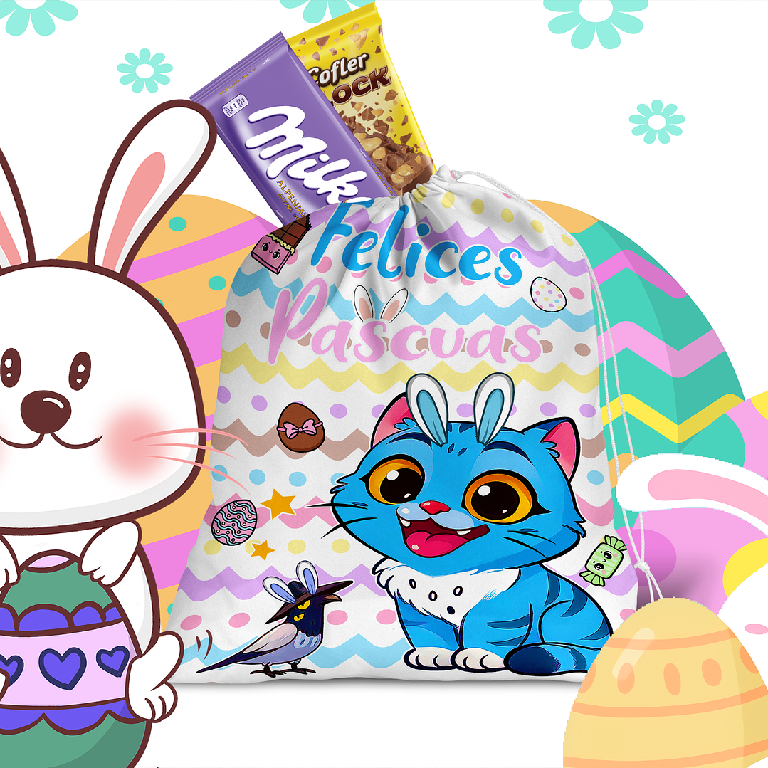 8 Plantillas de Diseño Diseños para Bolsita Pascua Archivos PNG 6