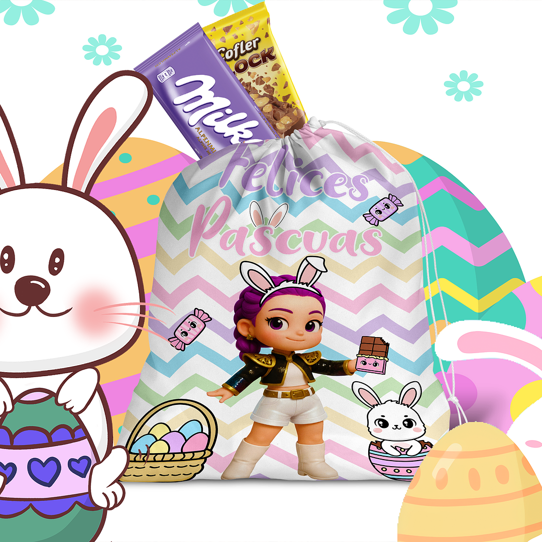 8 Plantillas de Diseño Diseños para Bolsita Pascua Archivos PNG 8