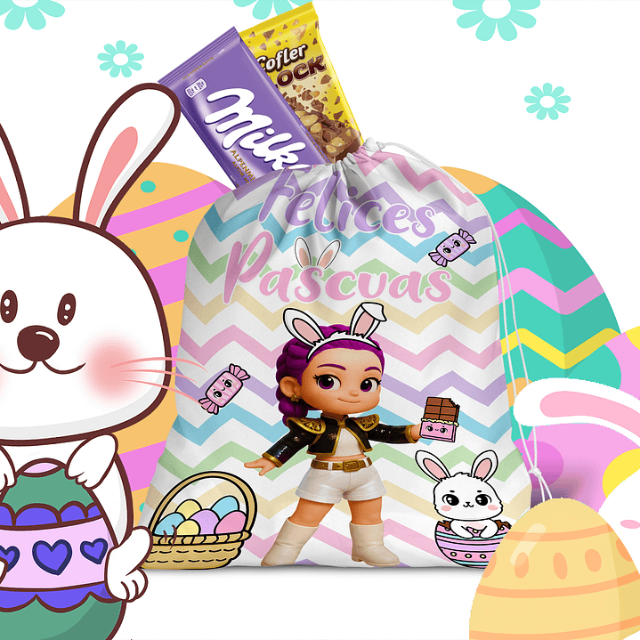 8 Plantillas de Diseño Diseños para Bolsita Pascua Archivos PNG 8