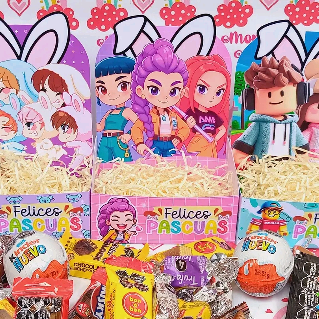 Plantillas de Diseño Mini Bandejas Pascua Archivos PDF 7