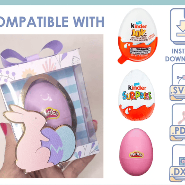 Plantillas de Diseño Pack Cajas Box Pascua Archivos 5