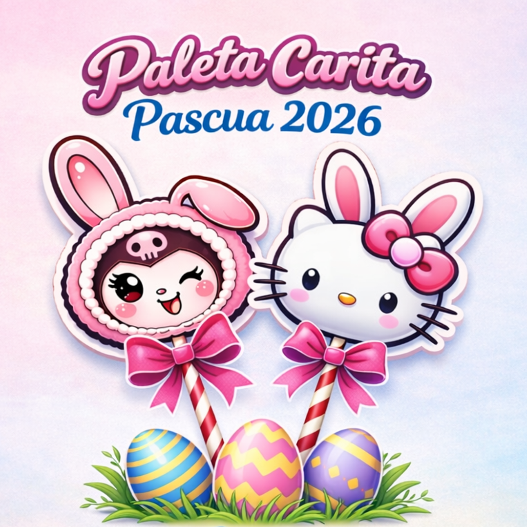 Plantillas de Diseño Paletas con Caritas Pascua Archivos Power Point 2