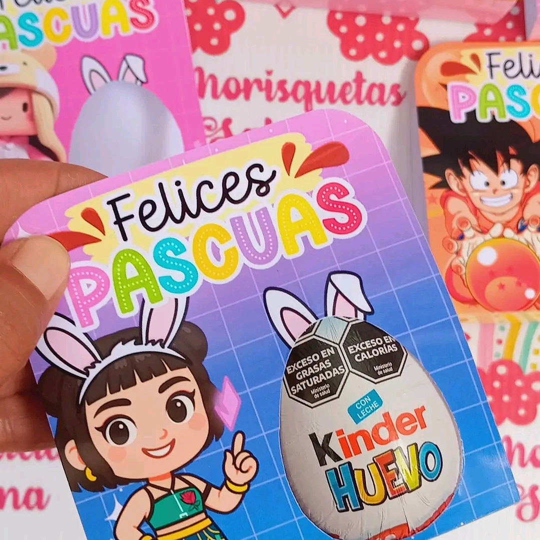 Plantillas de Diseño Porta Huevo Kinder Archivos PDF 4