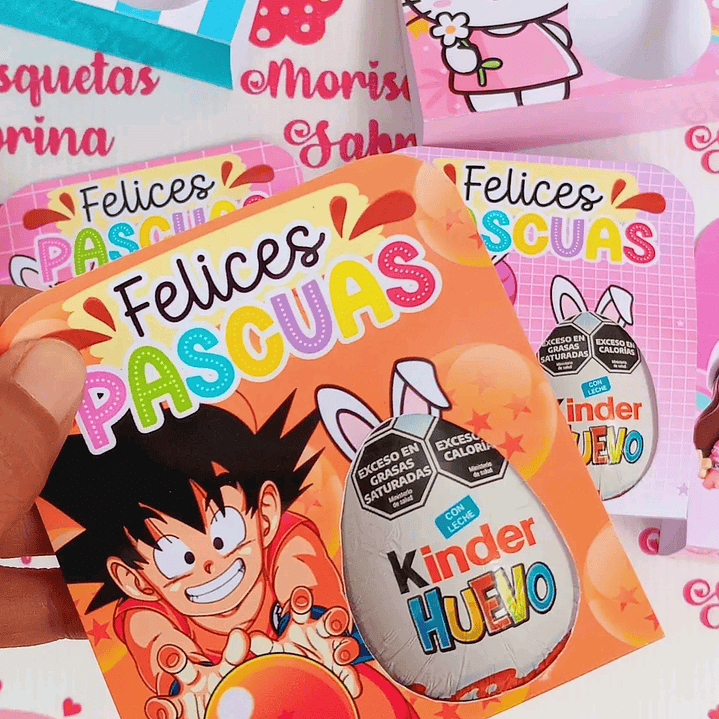 Plantillas de Diseño Porta Huevo Kinder Archivos PDF 6