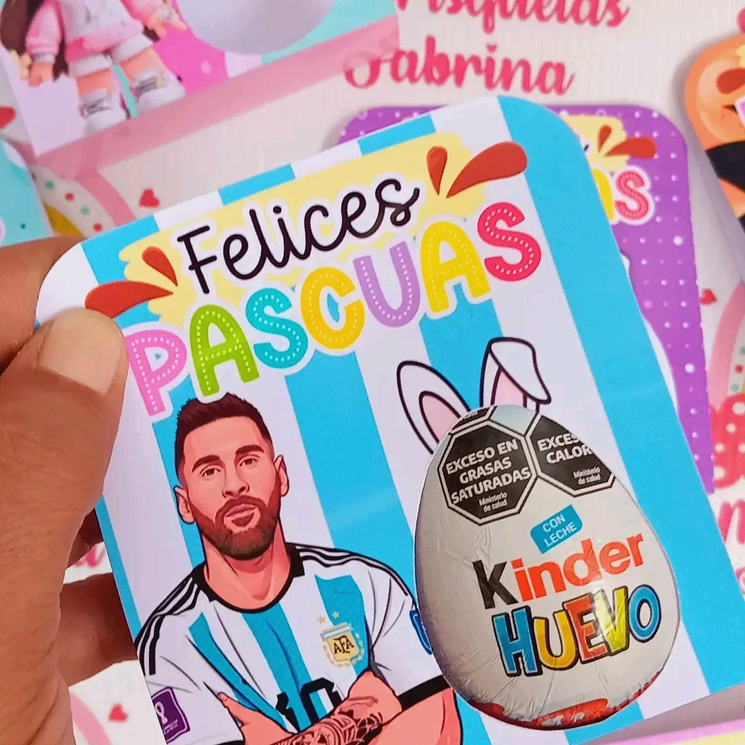 Plantillas de Diseño Porta Huevo Kinder Archivos PDF 10