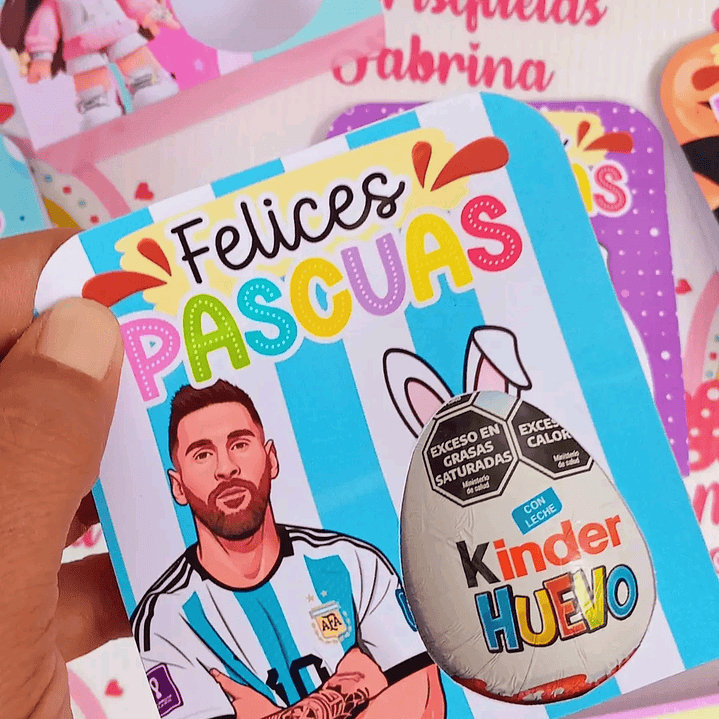 Plantillas de Diseño Porta Huevo Kinder Archivos PDF 10