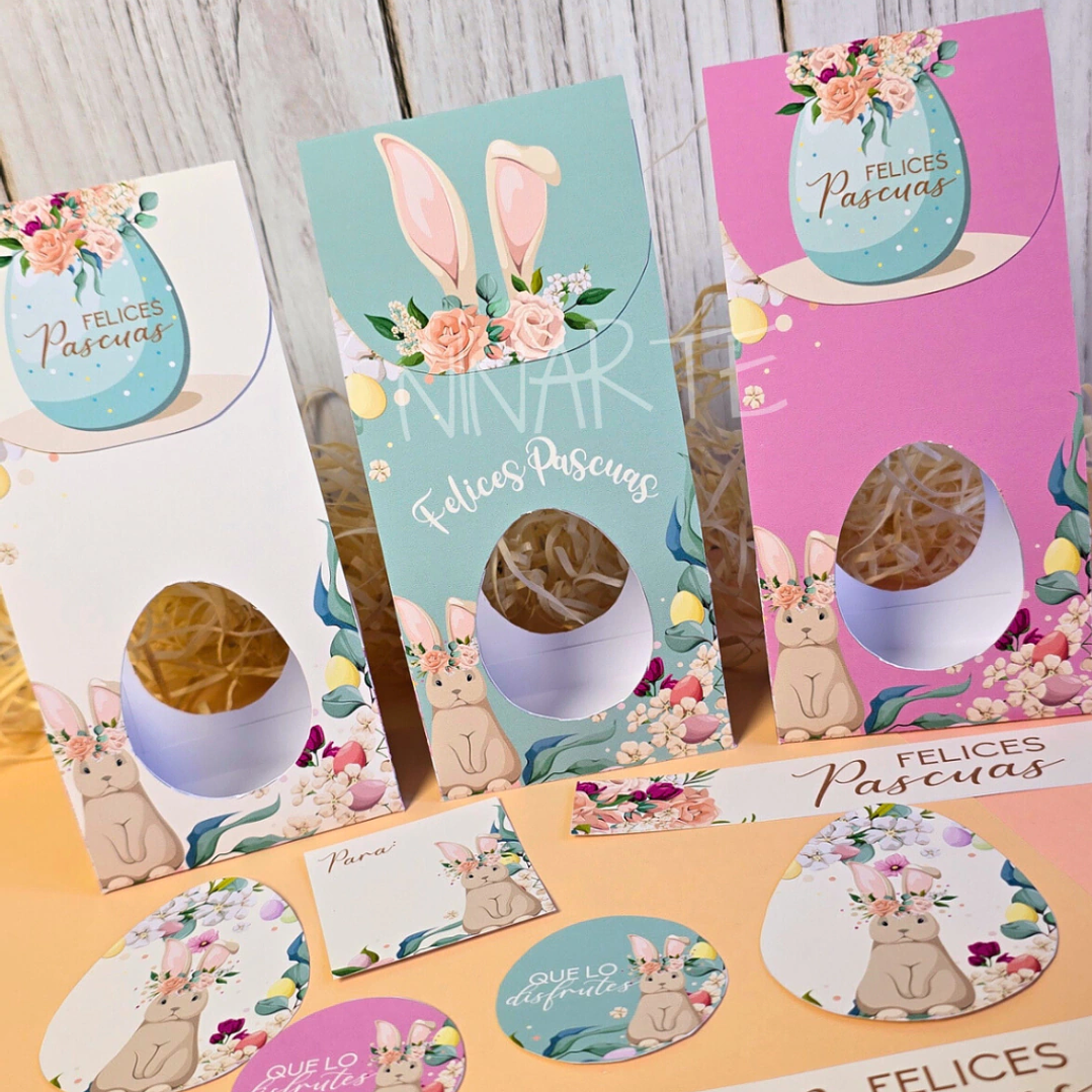 Plantillas de Diseño Porta Huevos Calados Pascua Archivos PDF 1