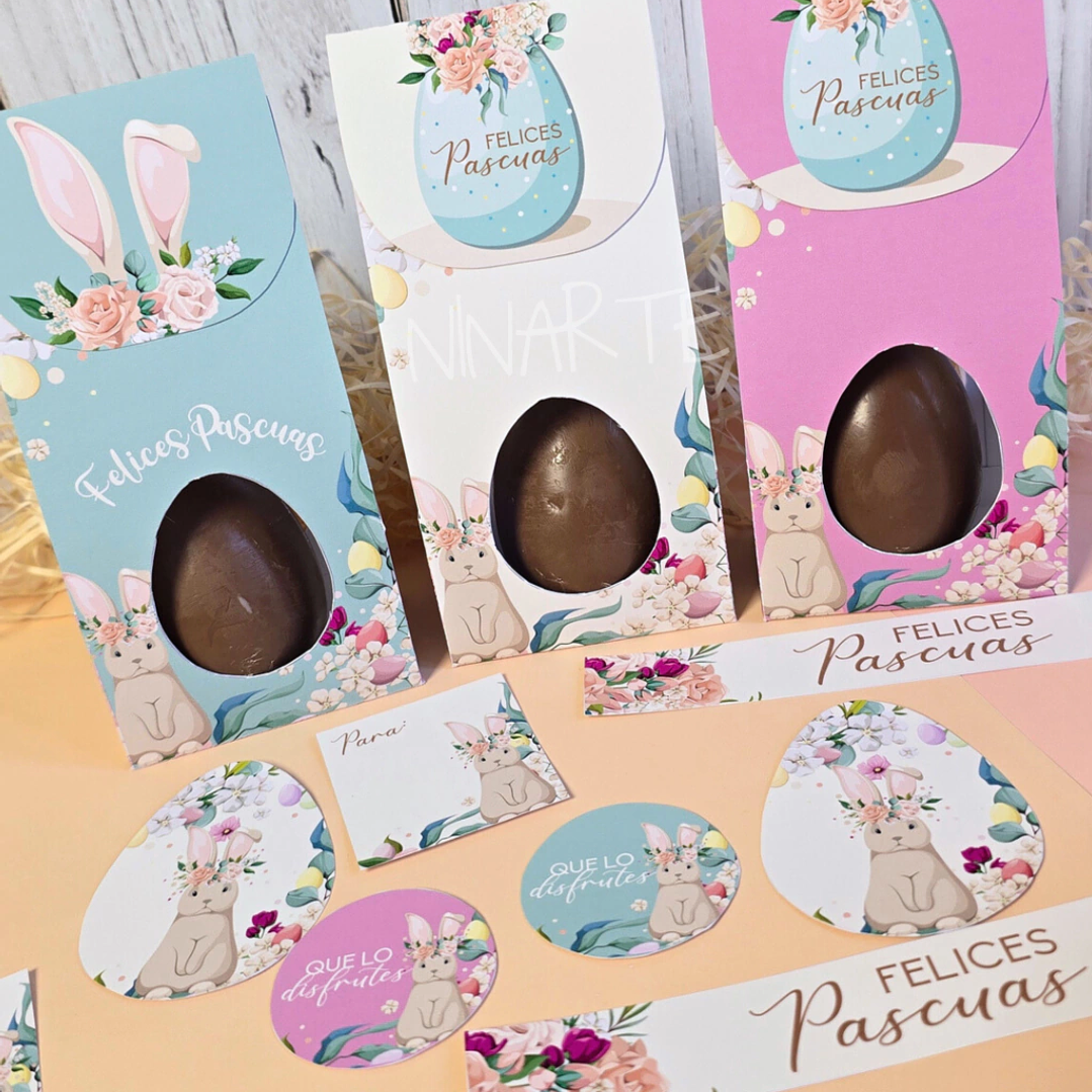 Plantillas de Diseño Porta Huevos Calados Pascua Archivos PDF 5