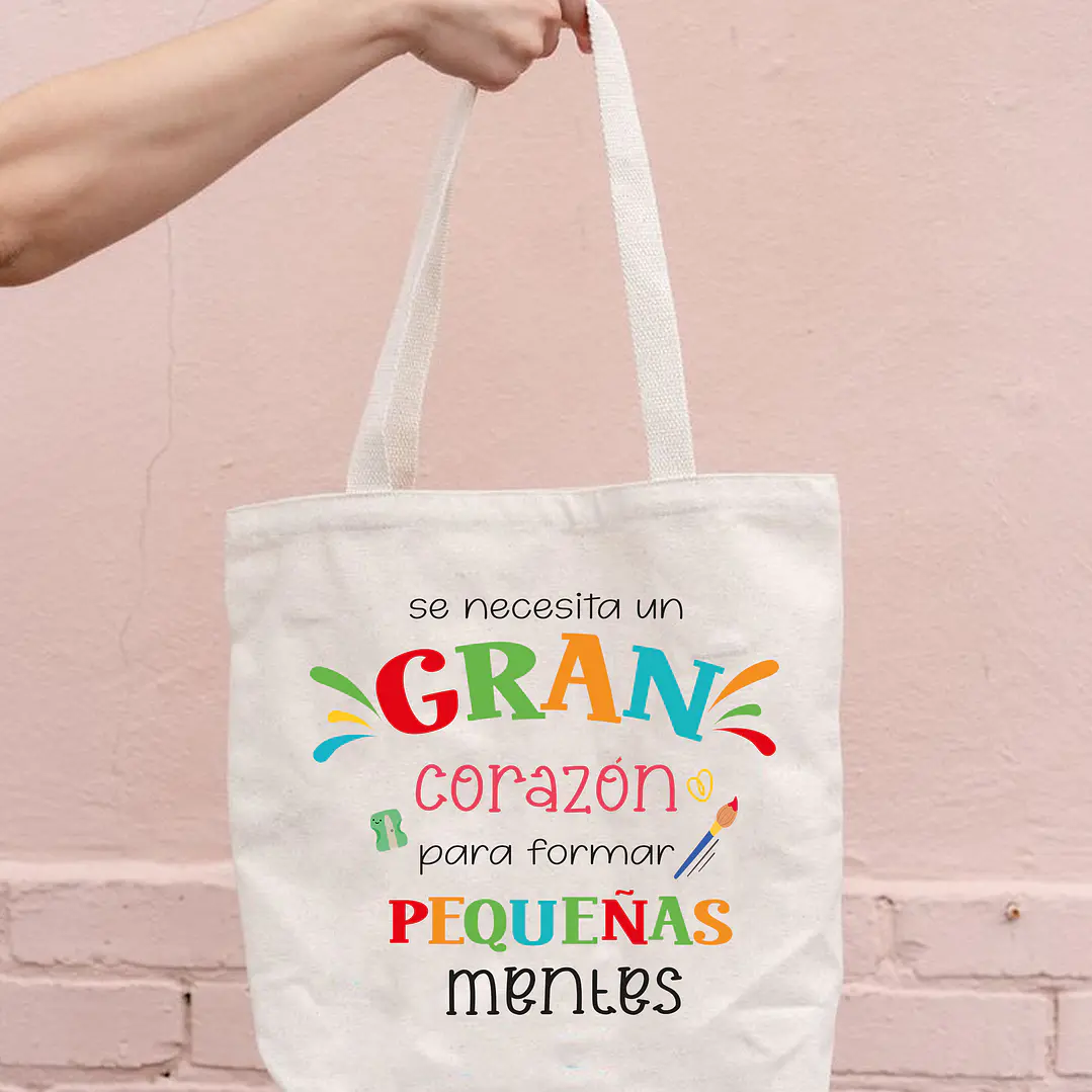 Plantillas de Diseños para Bolsos Día del Maestro Archivos PNG 4