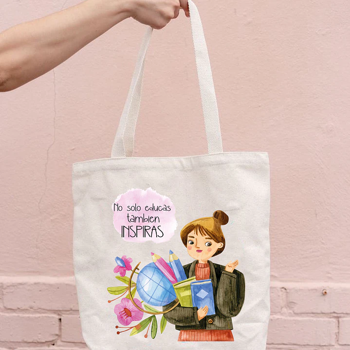 Plantillas de Diseños para Bolsos Día del Maestro Archivos PNG 6