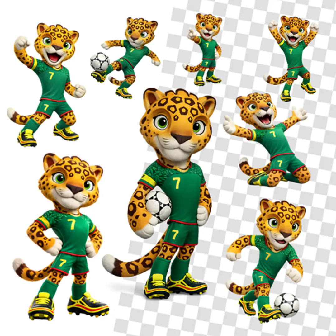 Pack de Diseños Mascotas Copa 2026 Argentina PNG sin Fondo para Sublimación 3