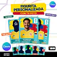 Figurita Personalizada Copa del Mundo 2026 Colombia - Archivo Digital para Imprimir - Miniatura 1