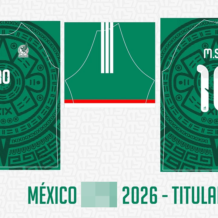 Taza y Polera selección Mexicana Fútbol México 2026 Plantilla sublimación 11oz Archivo Editable 3