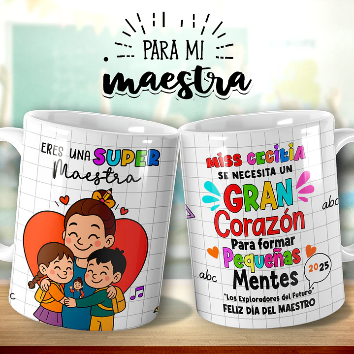 16 Plantillas de Diseño Tazas Súper Maestro Archivos Editables Photoshop 9