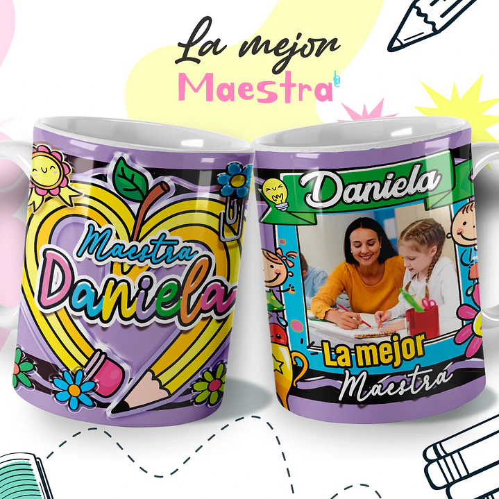 16 Plantillas de Diseño Tazas Súper Maestro Archivos Editables Photoshop 10