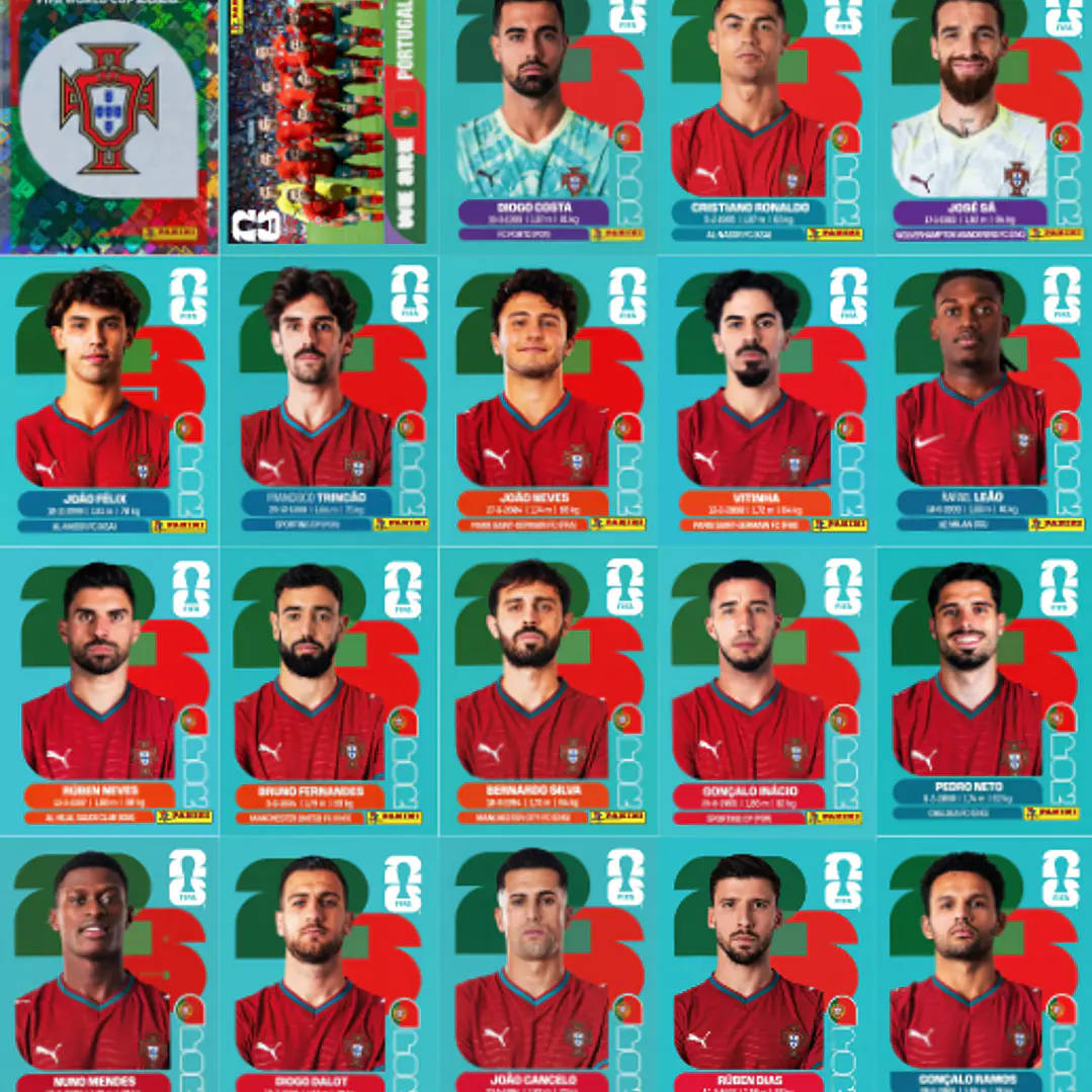 Figuritas Estampas Cromos Copa Mundial 2026 PDF para Imprimir 22