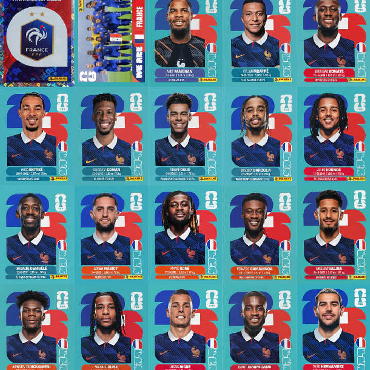 Figuritas Estampas Cromos Copa Mundial 2026 PDF para Imprimir 23
