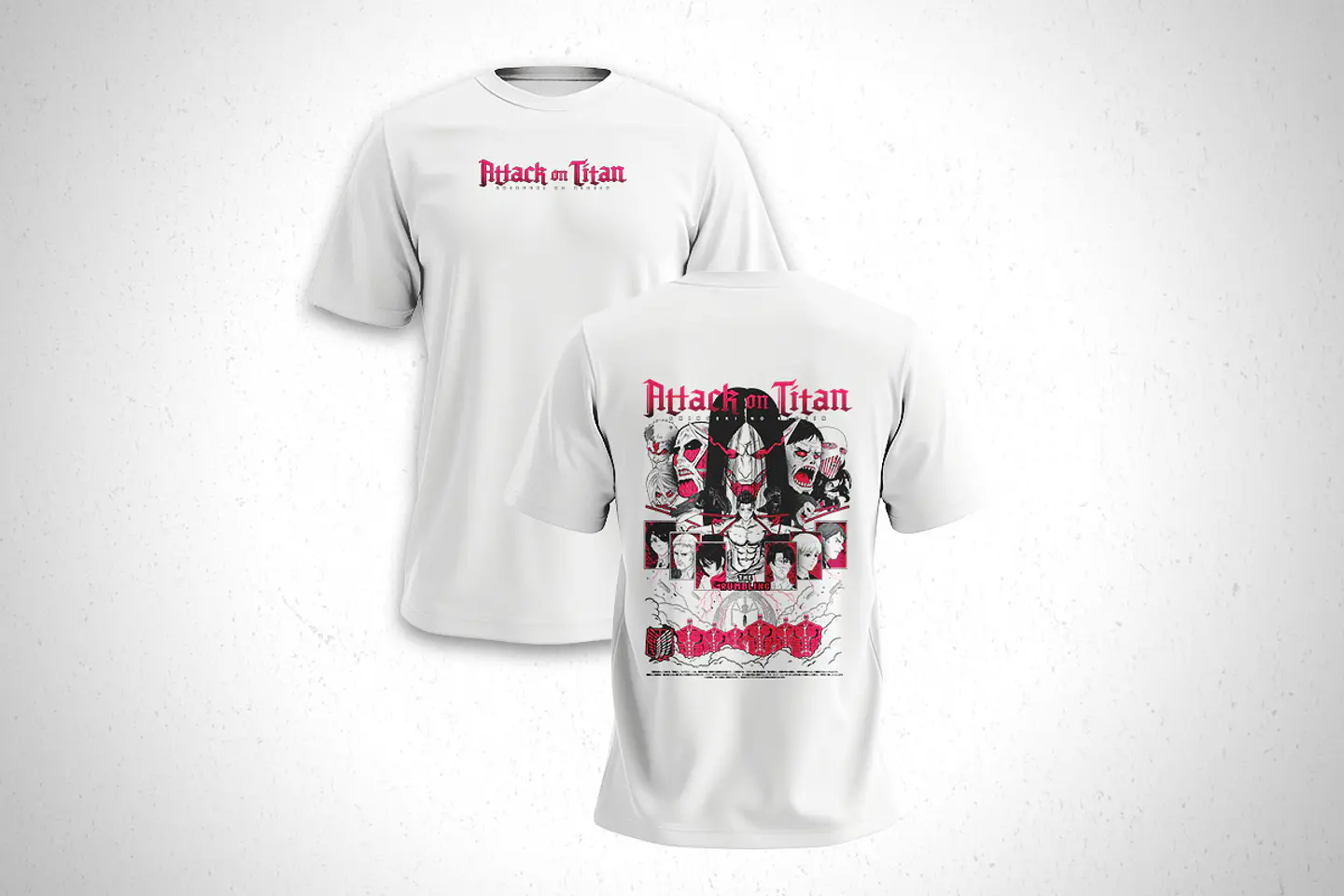 Polera Titan Fundador - Attack On Titan - Shingeki no Kyojin  V1 4