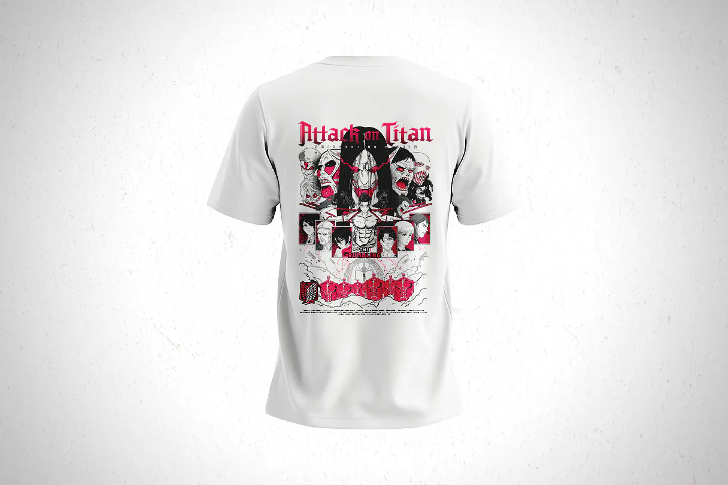 Polera Titan Fundador - Attack On Titan - Shingeki no Kyojin  V1 6